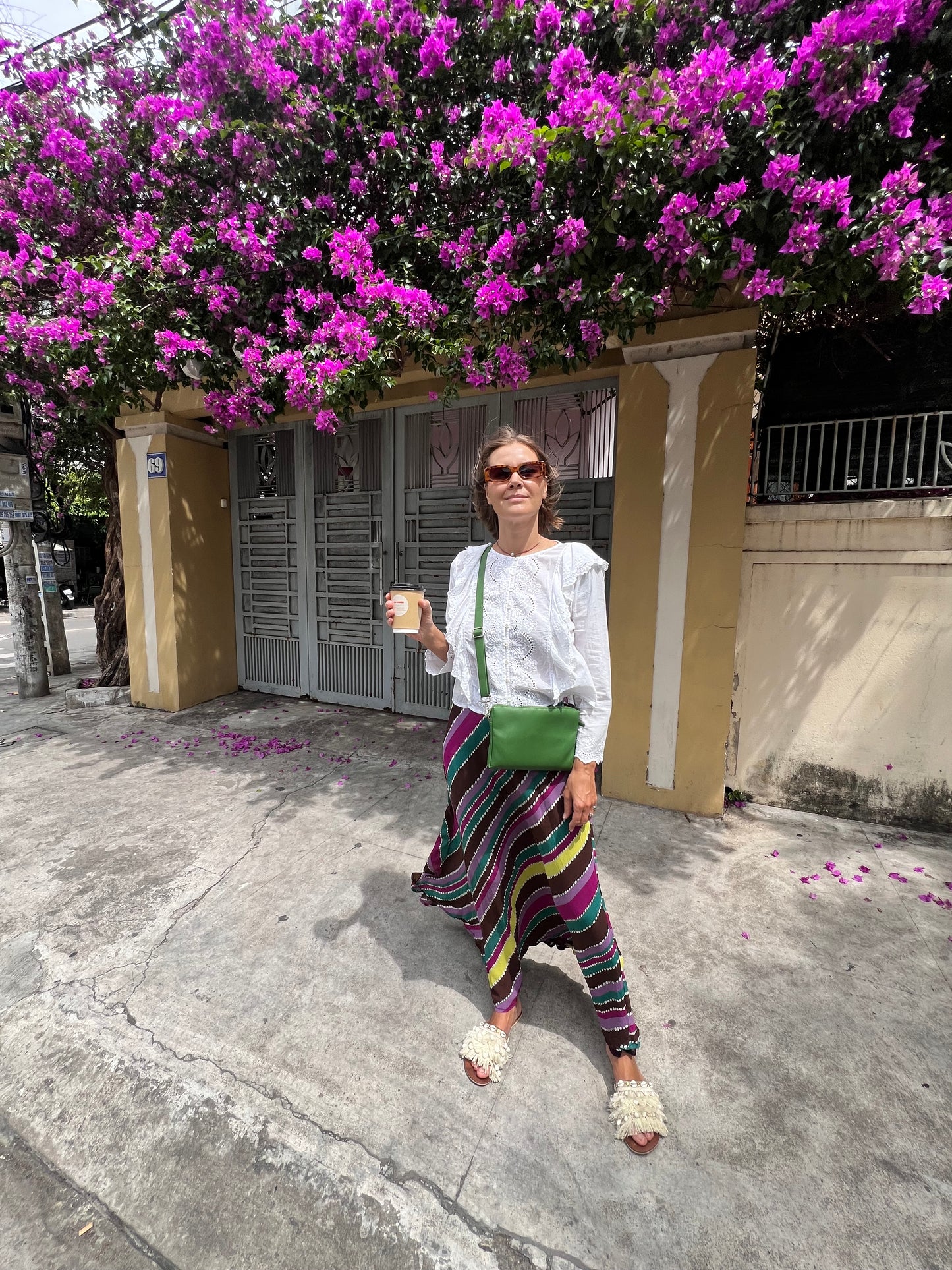 Bright long skirt