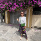 Bright long skirt