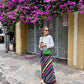 Bright long skirt