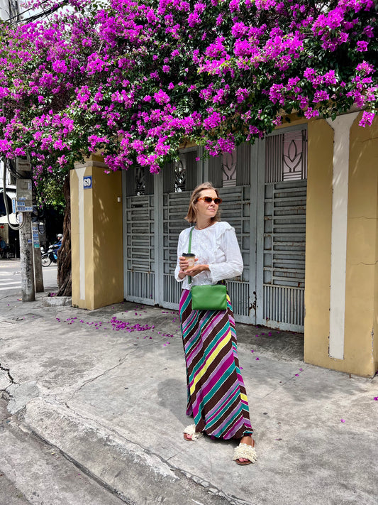 Bright long skirt