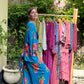 Short Kimono and pants set of 2 pieces made of natural fabric