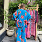 Short Kimono and pants set of 2 pieces made of natural fabric