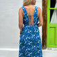 Bright florals midi dress Jessica