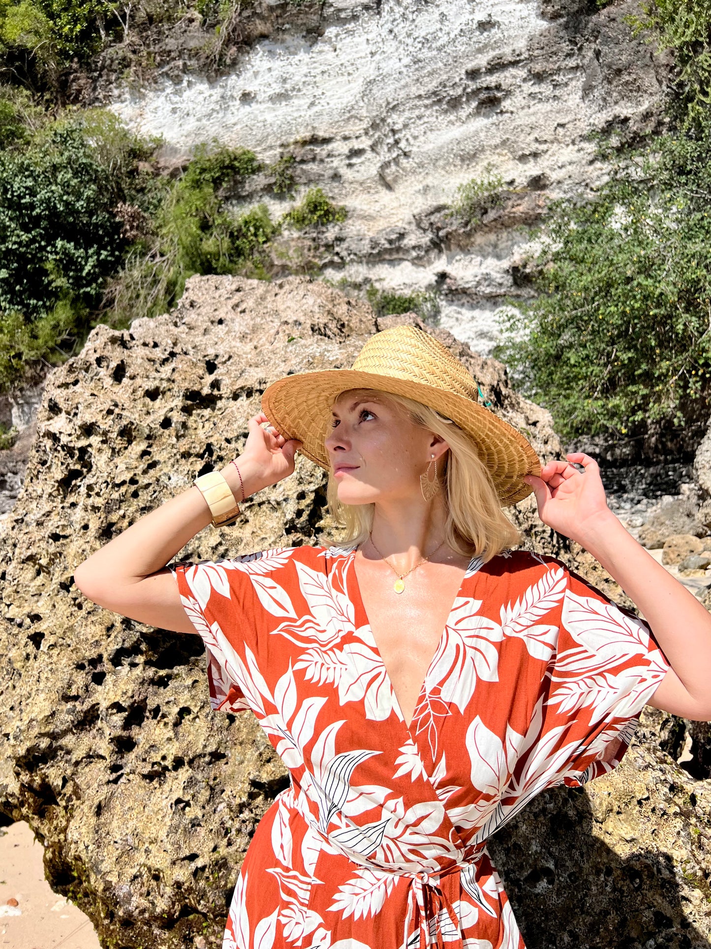 Maxi wrap dress VICTORIA \ Kimono dress