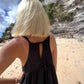 Tiered natural fabric top
