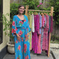 Short Kimono and pants set of 2 pieces made of natural fabric