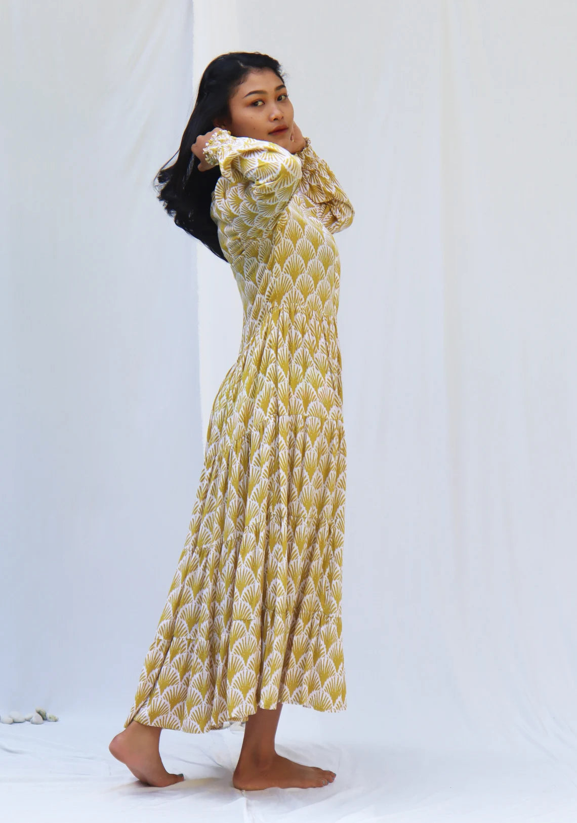 Boho maxi dress NATALIA /New autumn Dress/maternity/casual/bohohemian