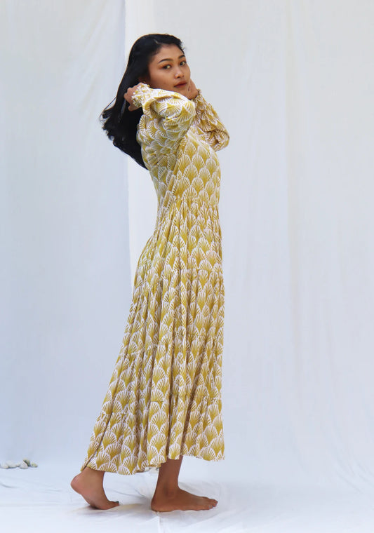 Boho maxi dress NATALIA /New autumn Dress/maternity/casual/bohohemian