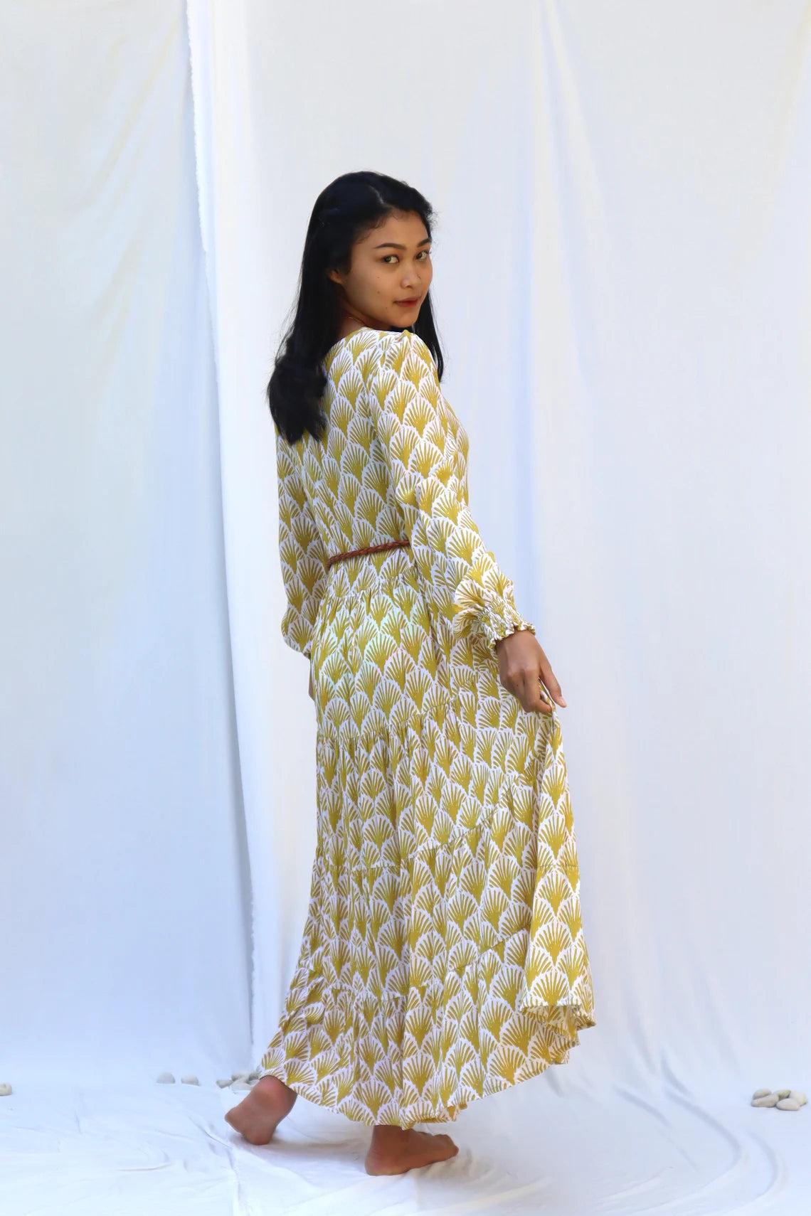 Boho maxi dress NATALIA /New autumn Dress/maternity/casual/bohohemian