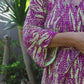 Kimono and pants set of 2 pieces made of natural fabric